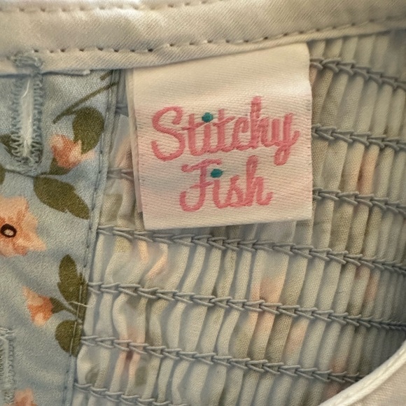 Floral Baby Dress with Bloomers - Picture 5 of 5